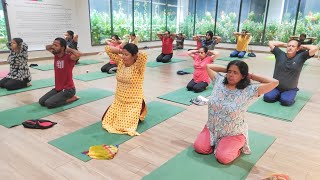 Weight loss Yoga  Ashtavakrasan Yogi Nutendra is live [upl. by Petulia]