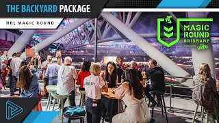 The Backyard package for NRL Magic Round at Suncorp Stadium [upl. by Lossa]