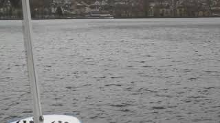 Sturm auf dem Bodensee Schifffahrt auf dem Bodensee Anlegenanöver Züge und vieles mehr [upl. by Narik850]