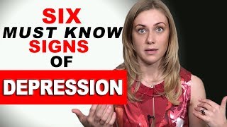 The 6 Must Know Signs of Depression [upl. by Dric]