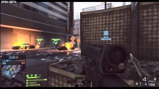 BF4  XM25 airburst launcher quick how to [upl. by Kendre]