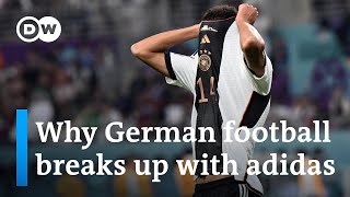 After 70 years German national team takes off adidas puts on Nike  DW News [upl. by Schofield]