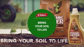 Yates Dynamic Lifter TVC Soil Improver amp Plant Fertiliser  Bring Your Soil To Life [upl. by Nemsaj716]