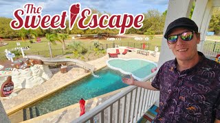 The Sweet Escape LUXURY VACATION RENTAL Near Orlando  Themed House Tour 2024 [upl. by Emlynn]