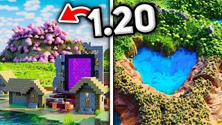 Best Village Seed In Crafting And Building And Minecraft 120 🙃 [upl. by Anaej]