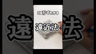 これ知らないと損する 透視図法 遠近法 中学美術 高校美術 鉛筆デッサン 絵の描き方 デッサン カロリーメイト 立方体 drawing [upl. by Torin]