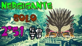 MHWorld Nergigante Solo 251 Gunlance Wide lv4 [upl. by Remark]