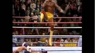 Hulk Hogan Atomic Leg Drop Tribute [upl. by Esenwahs]