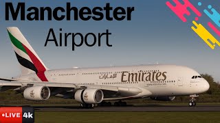 LIVE Manchester Airport Plane Spotting [upl. by Jory]