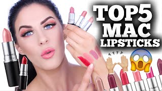 TOP 5 MAC LIPSTICKS FOR EVERY SKIN TONE [upl. by Kalli]