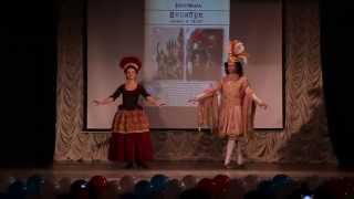 Baroque dance  Sarabande a deux [upl. by Datnow]