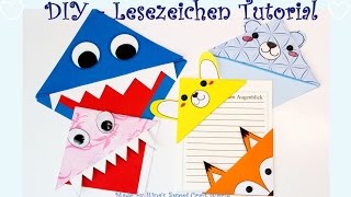 DIY Kawaii Monster Lesezeichen  Tutorial [upl. by Cato]