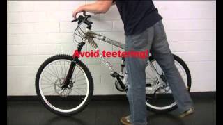 SR Suntour How to set rear shock sag [upl. by Gebler]