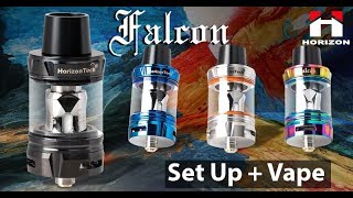 Using the Falcon Tank by HorizonTech ft VapeMalone [upl. by Trefor574]