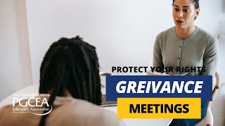 Protect your rights at work  Grievance Meeting [upl. by Vonni]