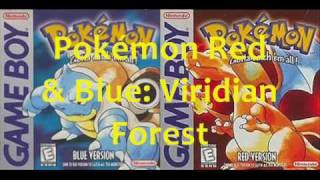 Pokémon Red amp Blue Music Viridian Forest Digletts Cave and Seafoam Islands Theme [upl. by Kerrin]