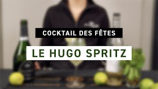 Recette de cocktail pour les fêtes  LE HUGO SPRITZ [upl. by Anelac293]