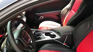 2018 Dodge Challenger RT Katzkin Leather Seats Upgrade [upl. by Yelsnik]