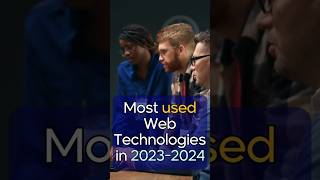 Most Used Web Technologies in 20232024 [upl. by Ferrel]