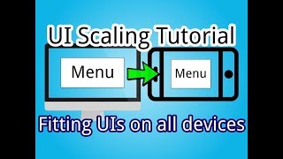 Roblox Studio  UI Scaling Tutorial How to Fit a UI on the Screen on any Device [upl. by Kyla]