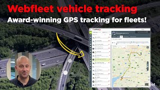 Fleet vehicle tracking from Webfleet  A Bridgestone Company [upl. by Nauqal]