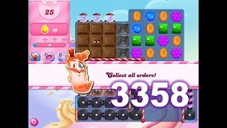 Candy Crush Saga Level 3358 3 stars No boosters [upl. by Arahsak]