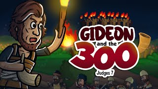 Gideon and the 300  Animated Bible Stories  My First Bible  43 [upl. by Oninrutas]