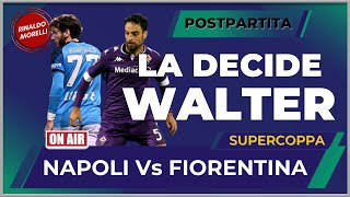 La MANO di MAZZARRI NAPOLI Vs FIORENTINA 30 [upl. by Nairda]