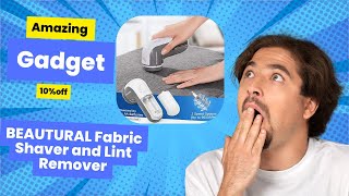 Amazon com BEAUTURAL Fabric Shaver and Lint Remover Sweater Defuzzer with 2 Speeds [upl. by Cyndi309]