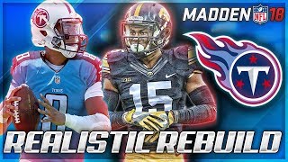 Rebuilding The Tennessee Titans  Marcus Mariota Plays Like Oregon Mariota  Madden 18 Franchise [upl. by Tamar167]