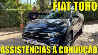 Assistências à condução da Fiat Toro  Como configurar para melhor uso [upl. by Proud868]