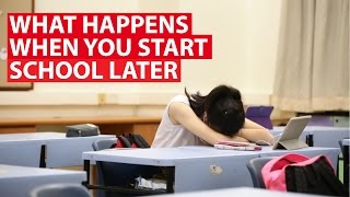 What Happens When You Start School Later Tackling Sleep Deprivation [upl. by Gautea]