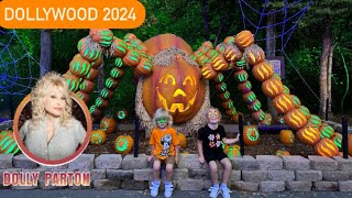 Dollywood 2024Pigeon ForgeTennesseeDolly PartonHarvest festivalWalkthrough with kidsHalloween [upl. by Mori460]