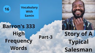 Learn English Vocabulary Story of A Typical Salesman vocabularywithsamin [upl. by Lorianna]