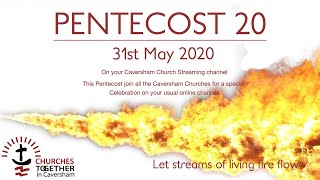 Churches together in Caversham Pentecost celebration  31st May 2020 [upl. by Enecnarf]