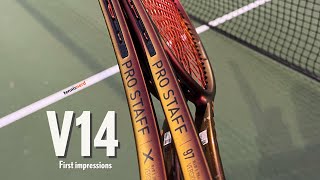 Wilson Pro Staff V14 Review [upl. by Down]