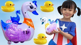 Trò Chơi Thiên Nga Đẻ Trứng – Swan Laying Eggs ❤ AnAn ToysReview TV ❤ [upl. by Arawaj993]