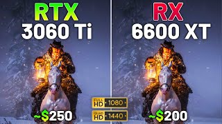 10 Games on RTX 3060 Ti vs RX 6600 XT in 2024  1080p amp 1440p [upl. by Lyndel]