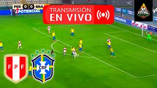 ¡CAÍMOS DE PIE PERÚ 0 VS 1 BRASIL 🔴 EN VIVO  ELIMINATORIAS RUMBO A NORTEAMERICA 2026 REACCIÓN [upl. by Aneehs]