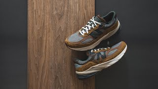 Carhartt WIP x New Balance 990 V6 quotWorkwearquot Review amp OnFeet [upl. by Naraj244]