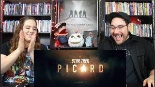 Star Trek PICARD  NYCC Trailer Reaction  Review [upl. by Ateuqirne753]