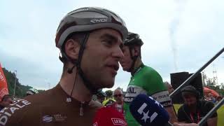 Tony Gallopin  interview au départ  15e étape  Tour dEspagne  Vuelta a España 2018 [upl. by Dixie]