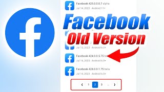 How to Download Facebook Old Version in 2023 facebook oldversion [upl. by Kienan]