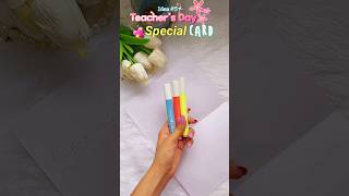 Teachers day Card idea😲💕 teachersday shorts [upl. by Sayre188]