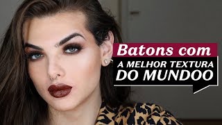 Rômolo Cricca testa as 6 novas cores de batom Make B l O Boticário [upl. by Urion]