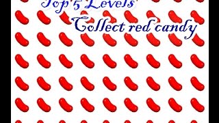 Candy crush saga best levels to collect red candy [upl. by Ailugram]