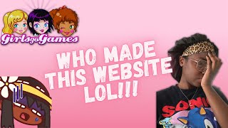 WHO MADE THIS WEBSITE💀 Girls Go Games [upl. by Paff]