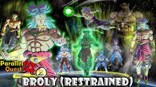 DBXV2  PQ 122  Broly Restrained SOLO  No Capsules  No Assist  No Limit Burst [upl. by Sigismund408]