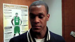 Rajon Rondo What I do best is run the show [upl. by Duester]