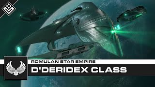 DDeridex Class Romulan Warbird  Star Trek [upl. by Schulein]